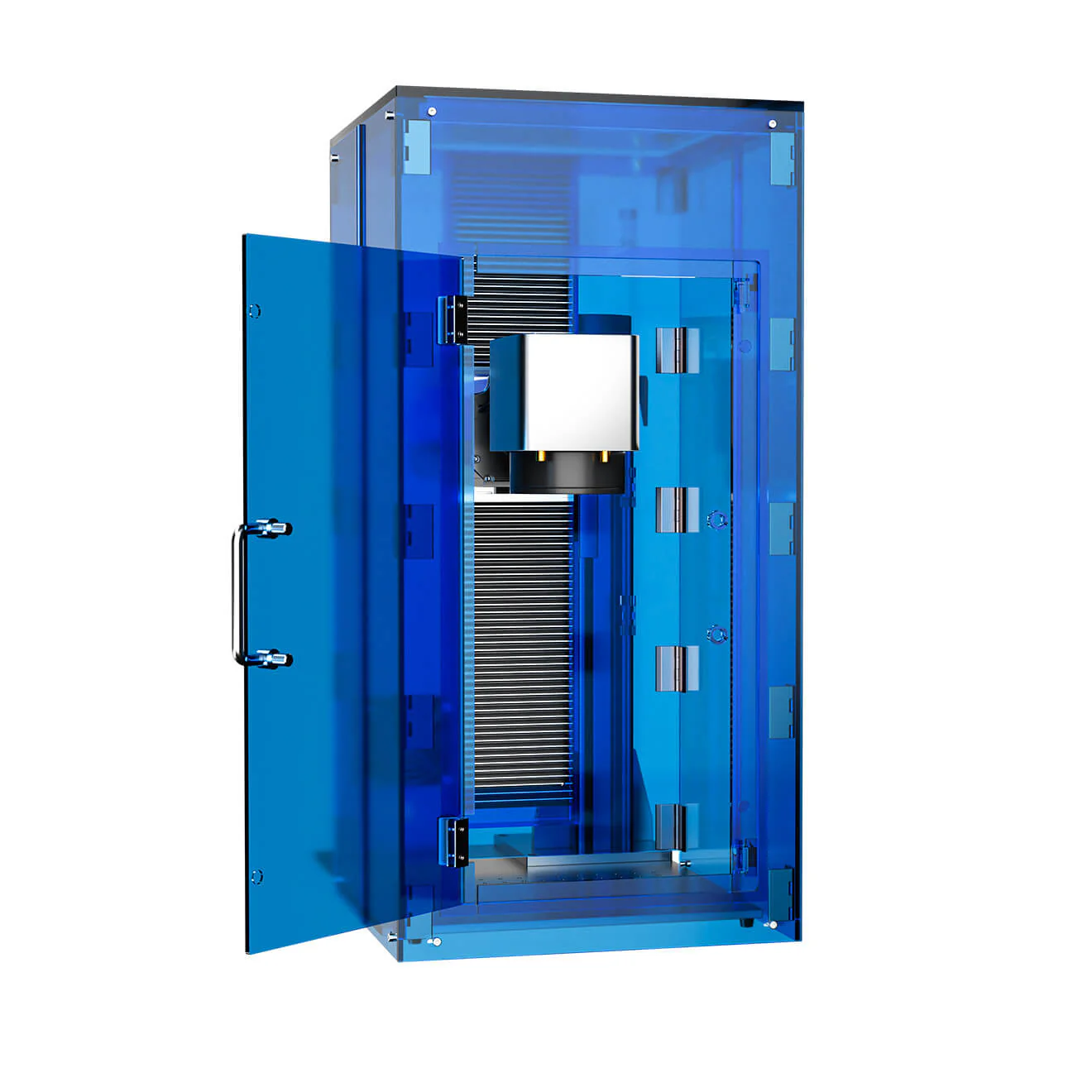 50W Marqueur Laser à Fibre avec zone de travail de 200×200mm, Graver sur Métal | F-50 - Image 5