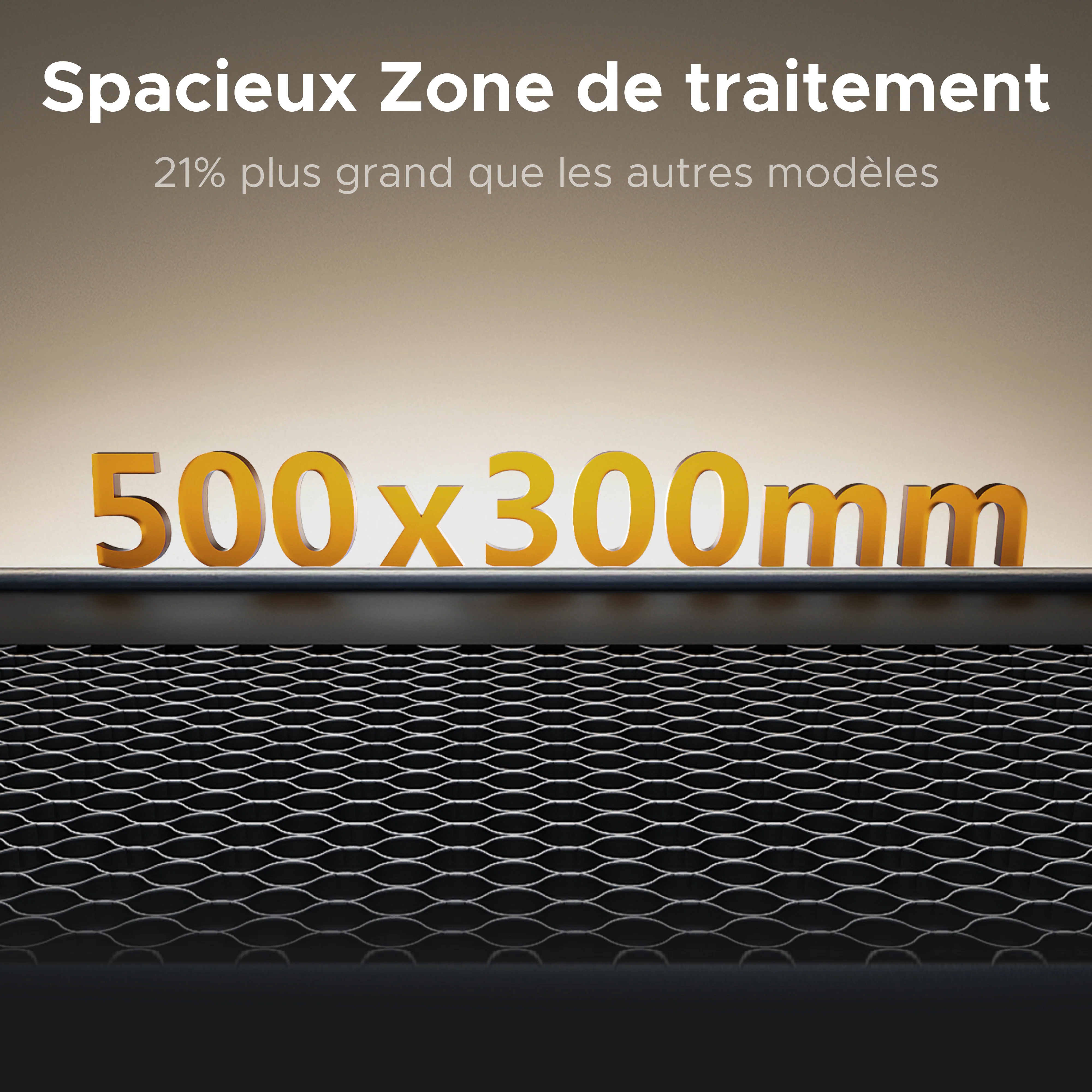 (30 avril) 55W Desktop Graveur laser et Découpe laser avec surface de gravure de 500x300mm | Polar Lite - Image 12