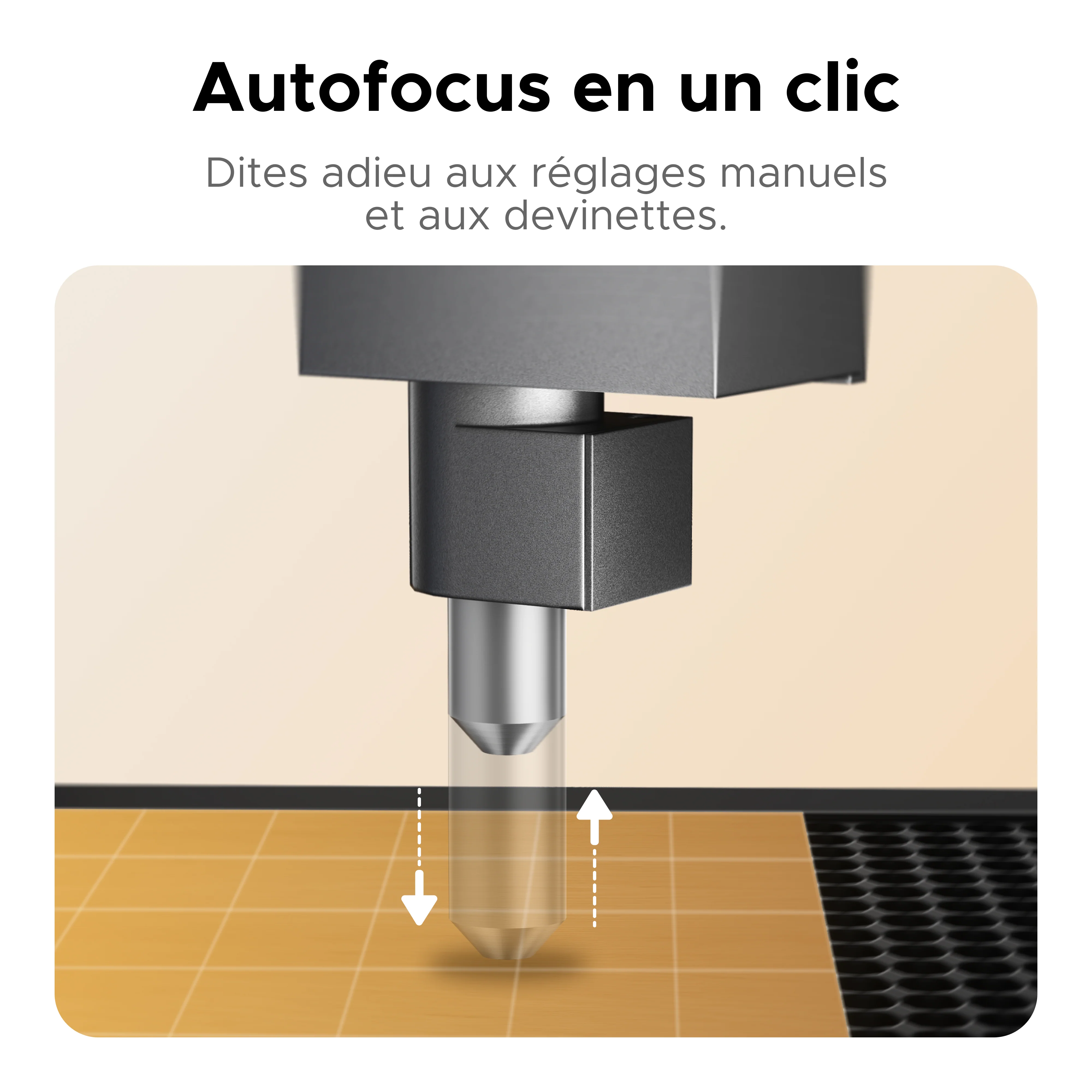 (30 avril) 55W Desktop Graveur laser et Découpe laser avec surface de gravure de 500x300mm | Polar Lite - Image 13