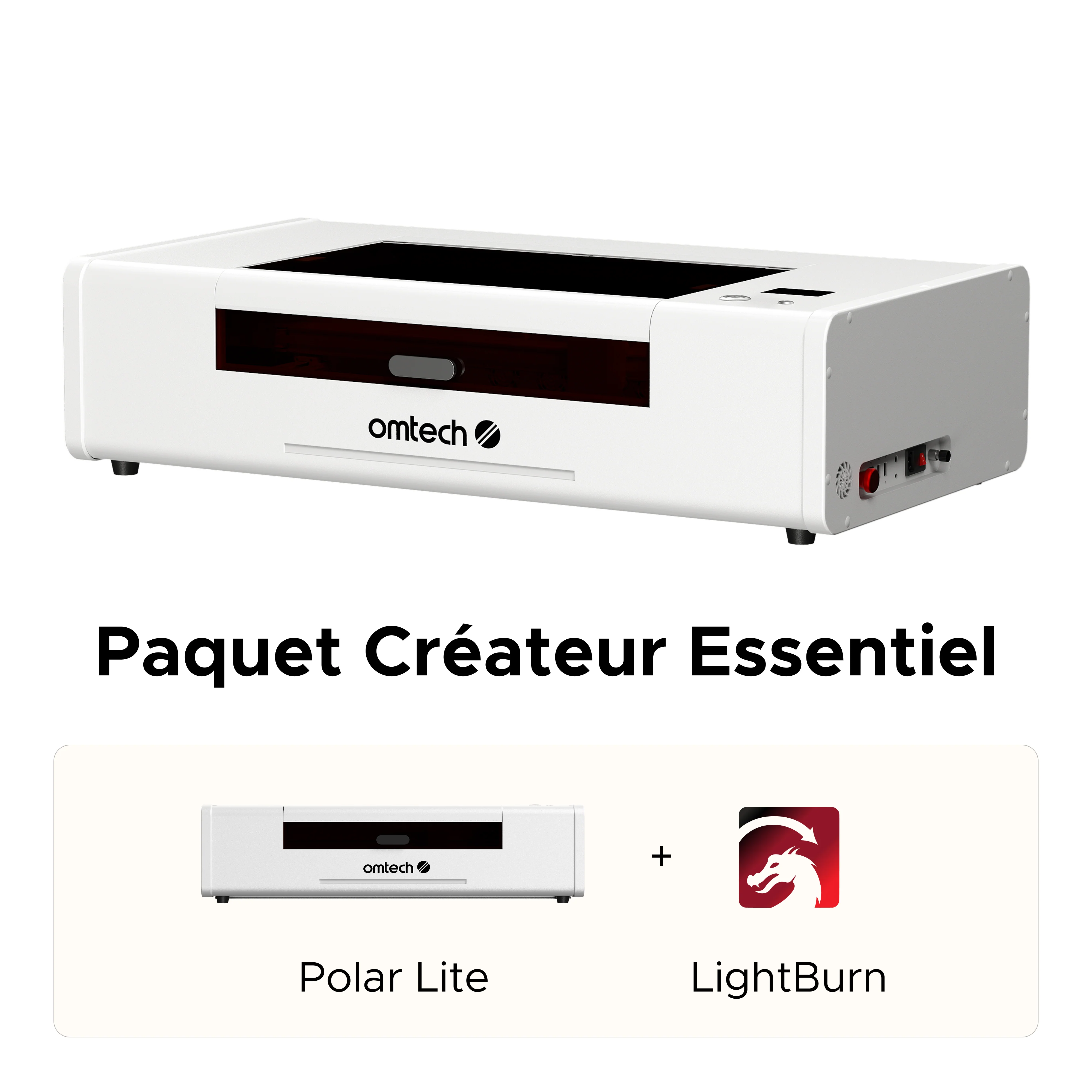 (30 avril) 55W Desktop Graveur laser et Découpe laser avec surface de gravure de 500x300mm | Polar Lite - Image 8